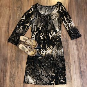 Animal print dress🐆